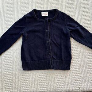 Hanna Andersson Navy Blue Cardigan- Size 3